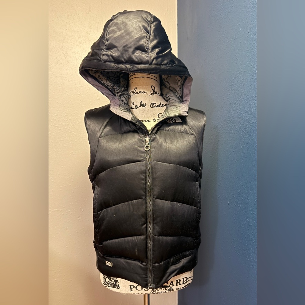 The North Face Women's Black Hooded Vest